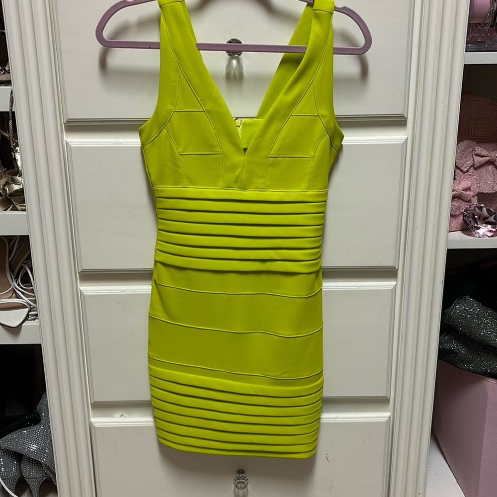 MISSGUIDED bandage mini dress